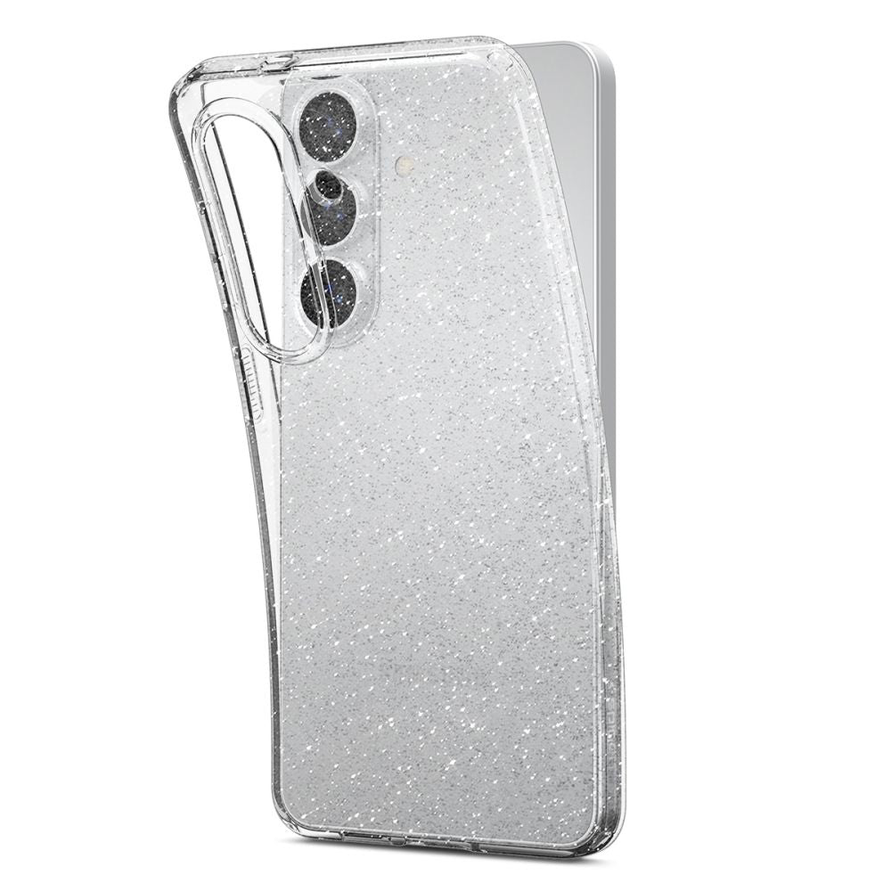 Puzdro pre Samsung Galaxy S26 Plus S947, Spigen, Liquid Crystal Glitter, Transparentné ACS10703