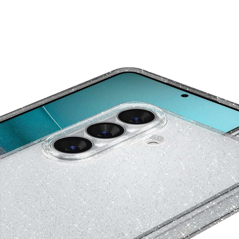 Puzdro pre Samsung Galaxy S26 Plus S947, Spigen, Liquid Crystal Glitter, Transparentné ACS10703