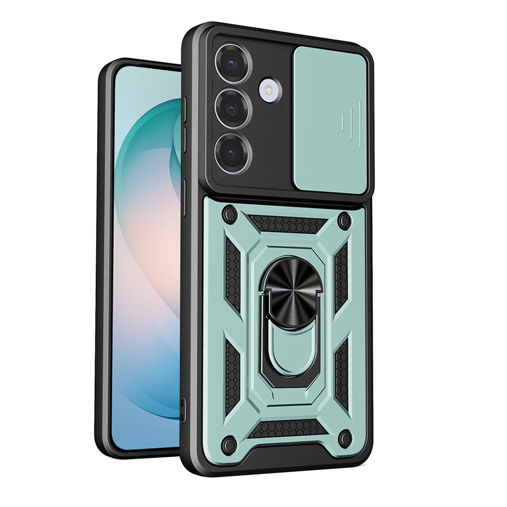 Puzdro pre Samsung Galaxy S26 Plus S947, Techsuit, CamShield, Zelené