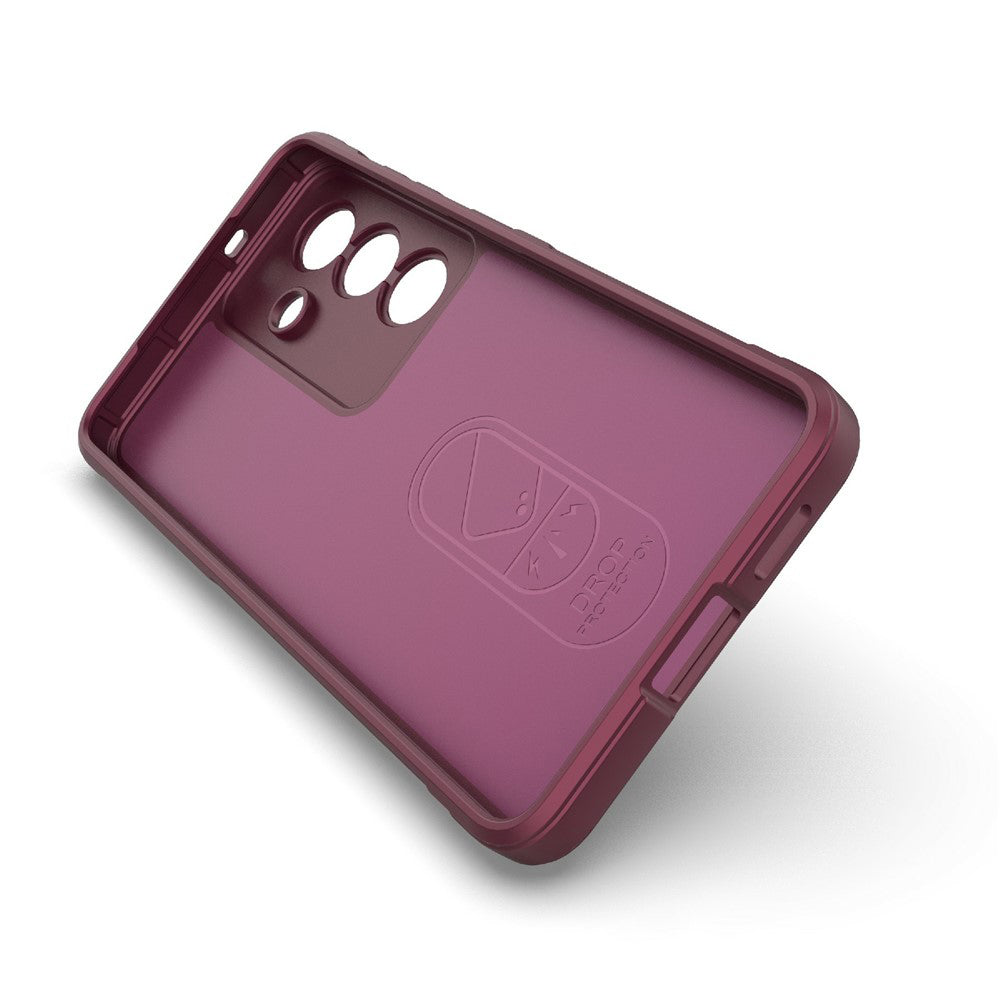 Puzdro pre Samsung Galaxy S26 Plus S947, Techsuit, Magic Shield, Višňová