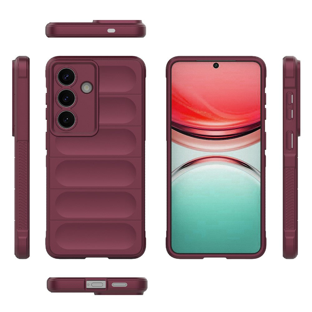Puzdro pre Samsung Galaxy S26 Plus S947, Techsuit, Magic Shield, Višňová