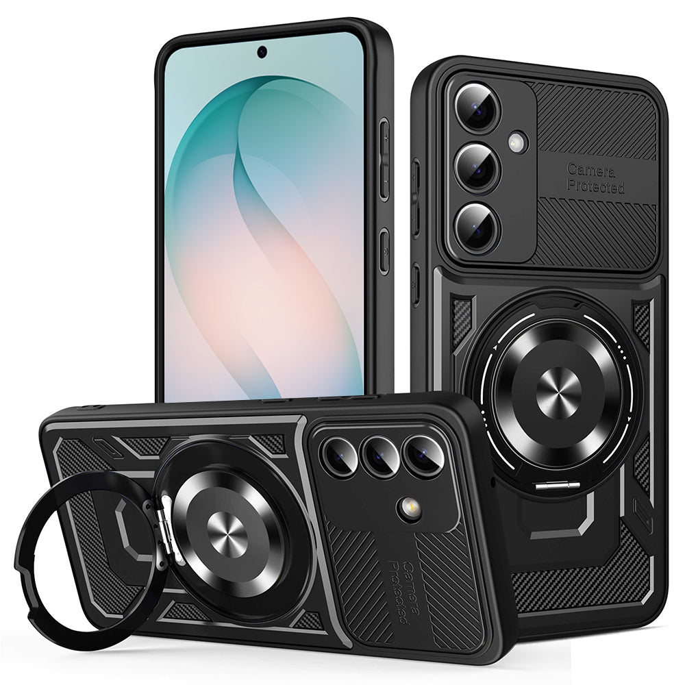 Puzdro pre Samsung Galaxy S26 Plus S947, Techsuit, RuggedCam, Čierne