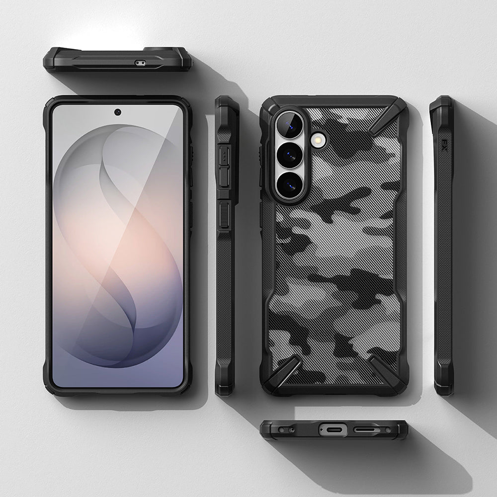 Puzdro pre Samsung Galaxy S26 S942, Ringke, Fusion X, Camouflage