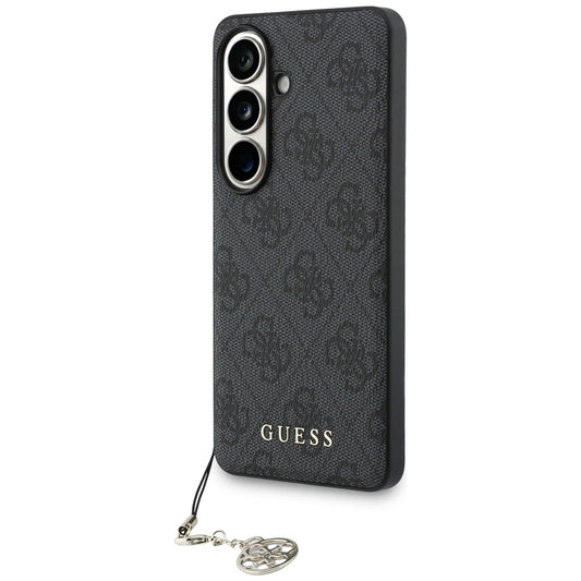 Puzdro pre Samsung Galaxy S26 S942, Guess, 4G Classic Logo Charm, Čierne