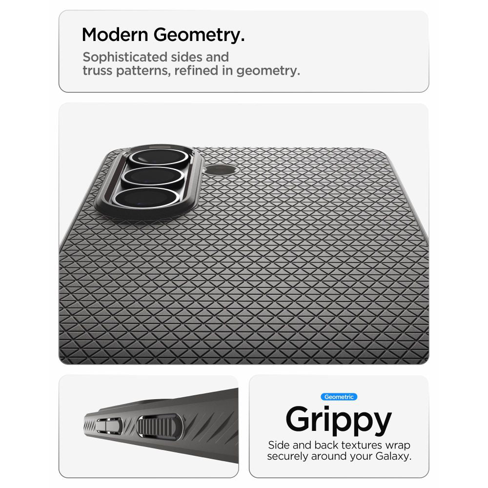 Puzdro pre Samsung Galaxy S26 S942, Spigen, Liquid Air, Sivé ACS11217