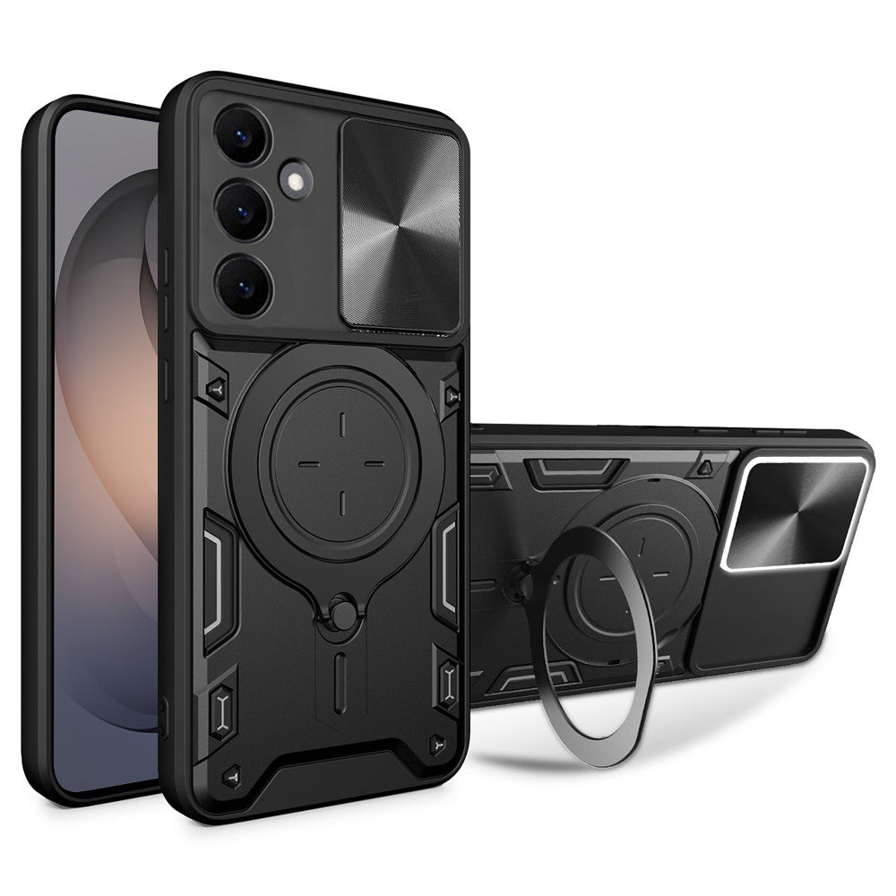 Puzdro na Samsung Galaxy S26 S942, Techsuit, CamGuard Pro, Čierne