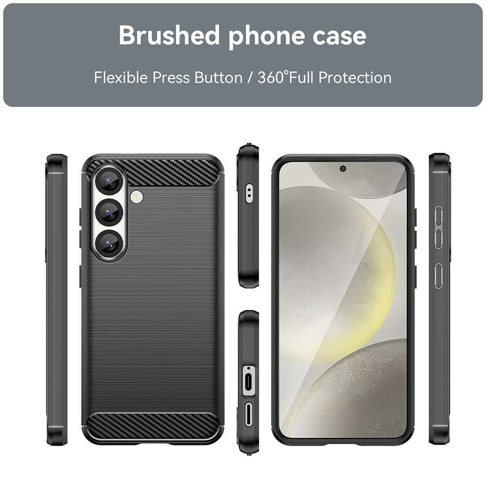 Puzdro pre Samsung Galaxy S26 S942, Techsuit, Carbon, Čierne