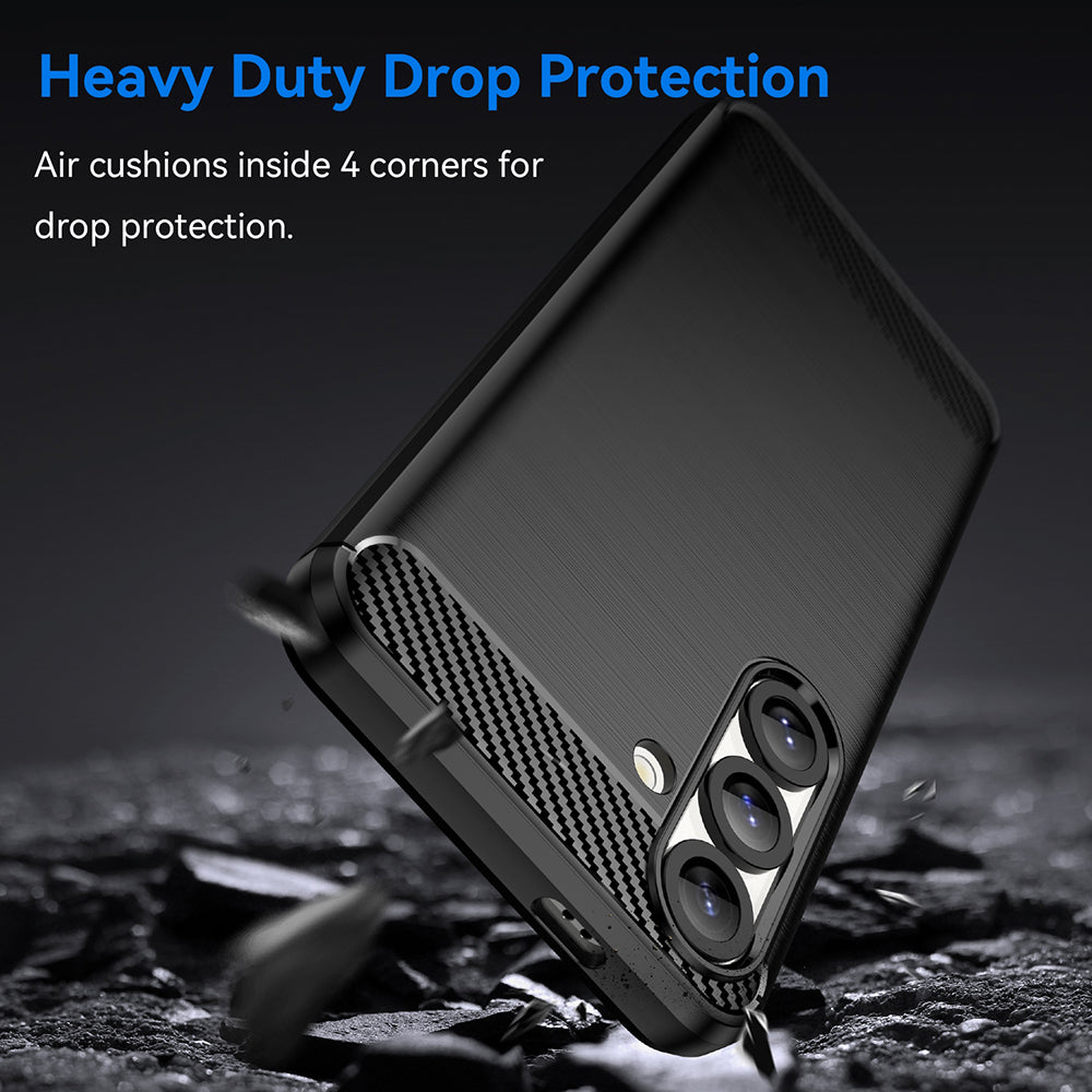 Puzdro pre Samsung Galaxy S26 S942, Techsuit, Carbon, Čierne