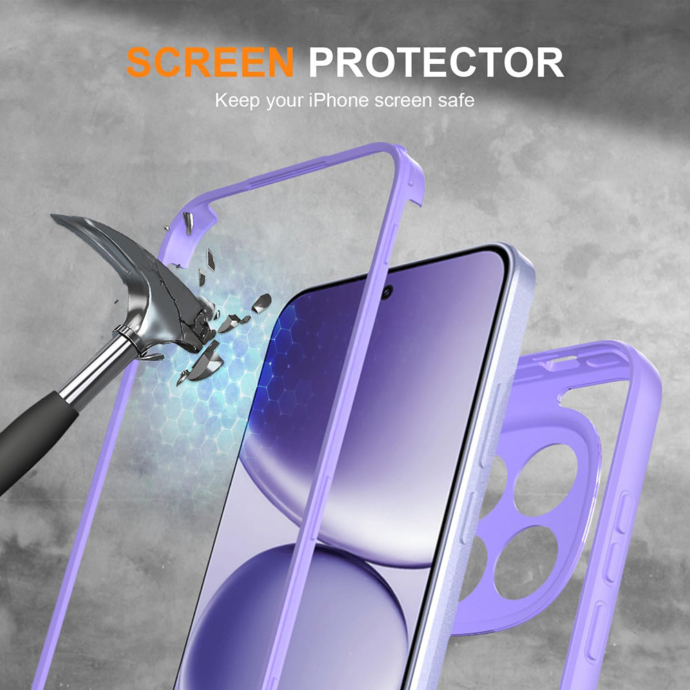 Puzdro pre Samsung Galaxy S26 S942, Techsuit, ColorVerse 360, Fialové