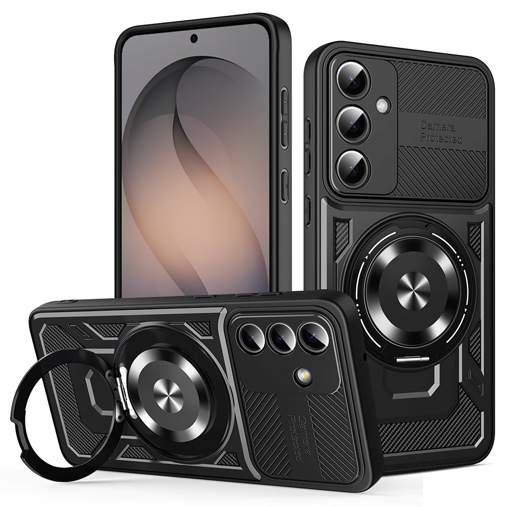 Puzdro pre Samsung Galaxy S26 S942, Techsuit, RuggedCam, Čierne