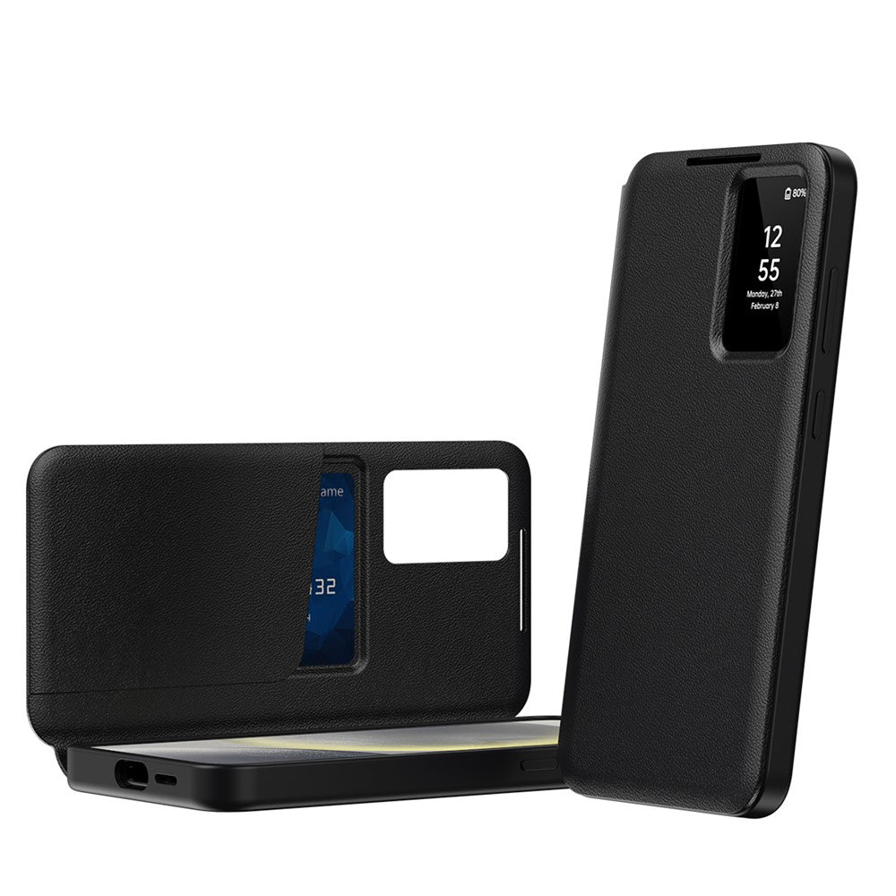 Puzdro pre Samsung Galaxy S26 S942, Techsuit, SmartView, Čierne