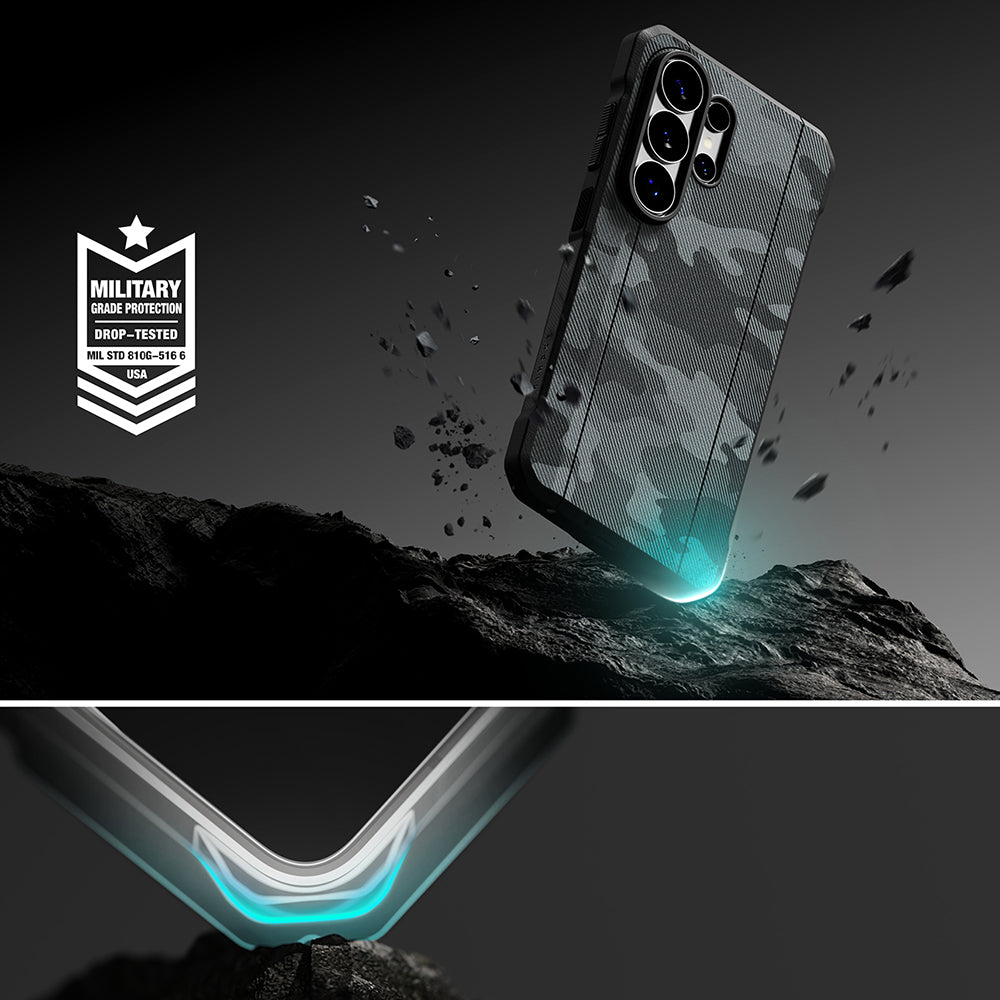 Puzdro pre Samsung Galaxy S26 Ultra S948, Ringke, Onyx A, Camuflaj