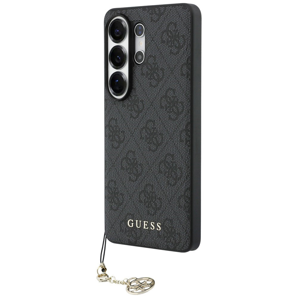 Puzdro pre Samsung Galaxy S26 Ultra S948, Guess, 4G Classic Logo Charm, Čierne
