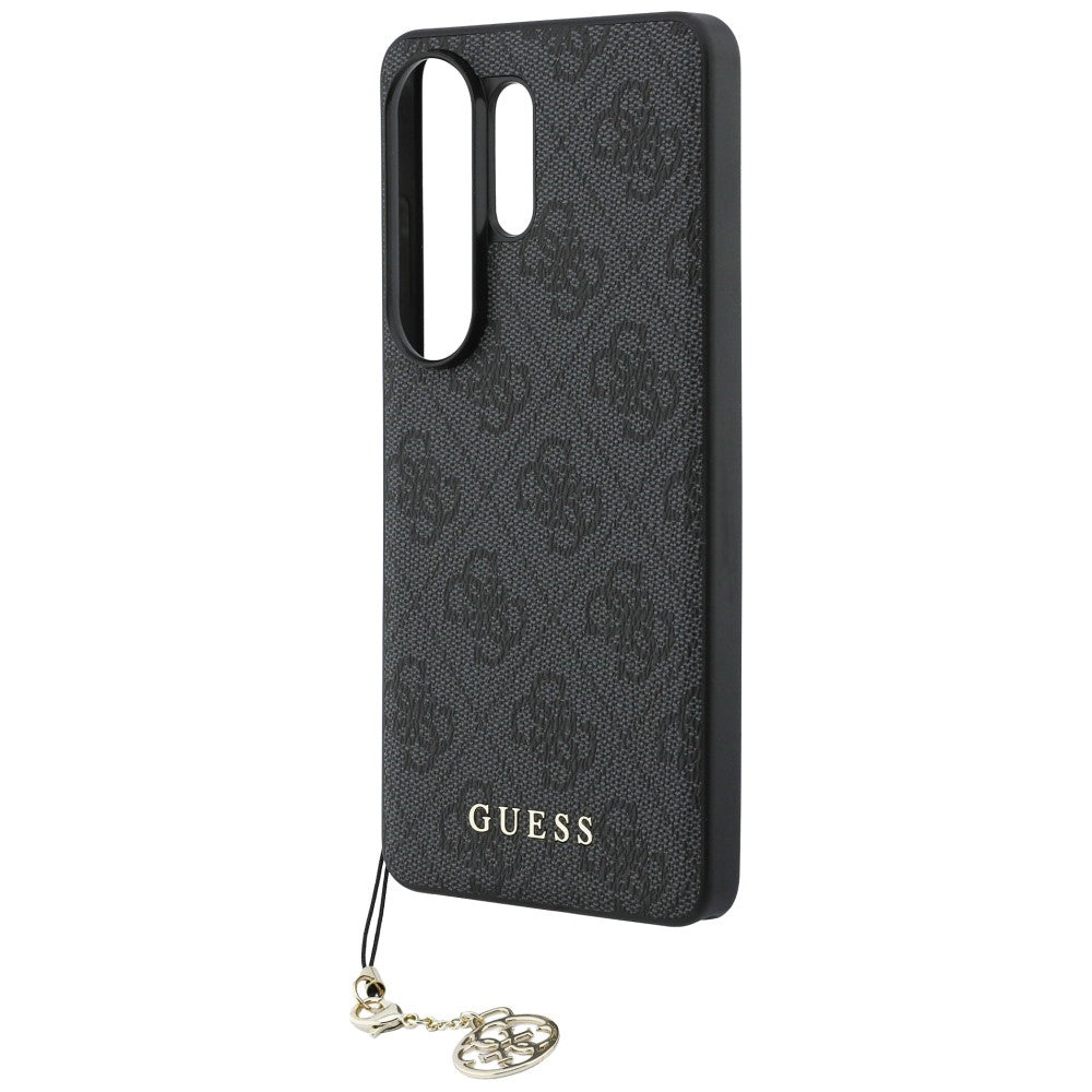 Puzdro pre Samsung Galaxy S26 Ultra S948, Guess, 4G Classic Logo Charm, Čierne