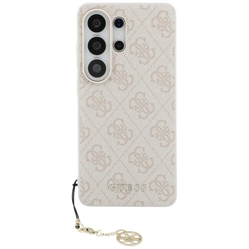Puzdro pre Samsung Galaxy S26 Ultra S948, Guess, 4G Classic Logo Charm, Ružové