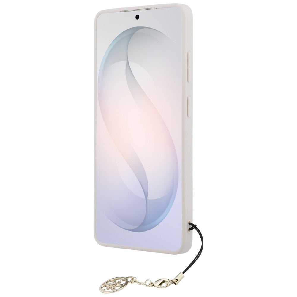 Puzdro pre Samsung Galaxy S26 Ultra S948, Guess, 4G Classic Logo Charm, Ružové