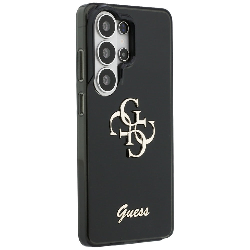 Puzdro pre Samsung Galaxy S26 Ultra S948, Guess, IML Big Metal 4G Script, Čierne