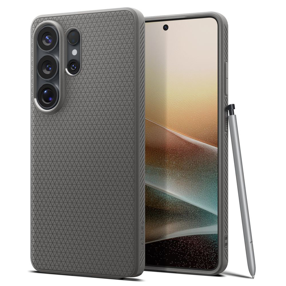 Puzdro pre Samsung Galaxy S26 Ultra S948, Spigen, Liquid Air, Sivé ACS11205