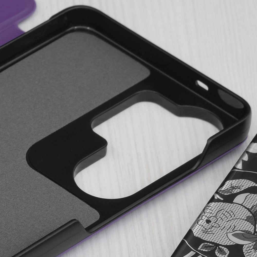 Puzdro pre Samsung Galaxy S26 Ultra S948, Techsuit, eFold, Fialové