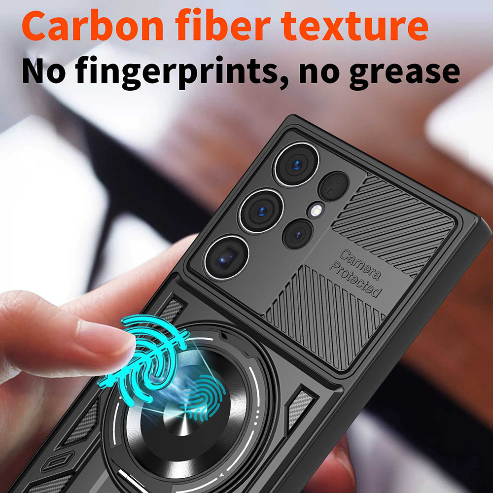 Puzdro pre Samsung Galaxy S26 Ultra S948, Techsuit, RuggedCam, Čierne