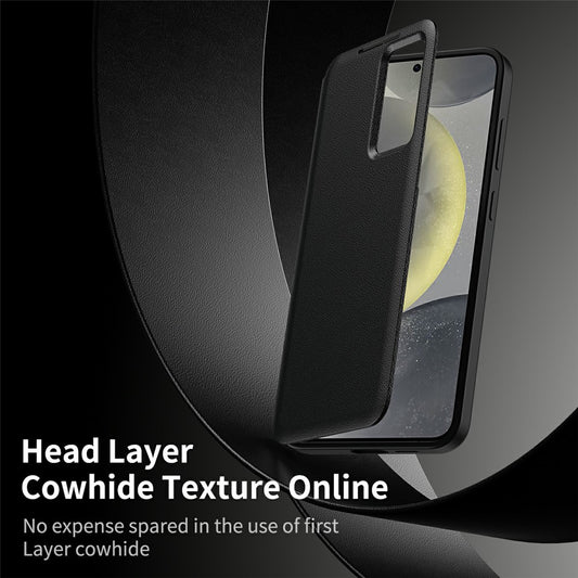 Puzdro pre Samsung Galaxy S26 Ultra, Techsuit, SmartView, Čierne