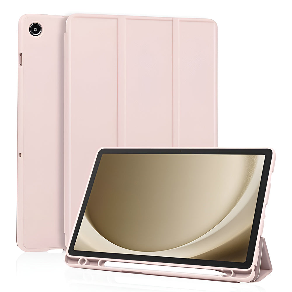 Puzdro pre Samsung Galaxy Tab A11+ / Tab A9+, Techsuit, Flex Trifold, Ružové