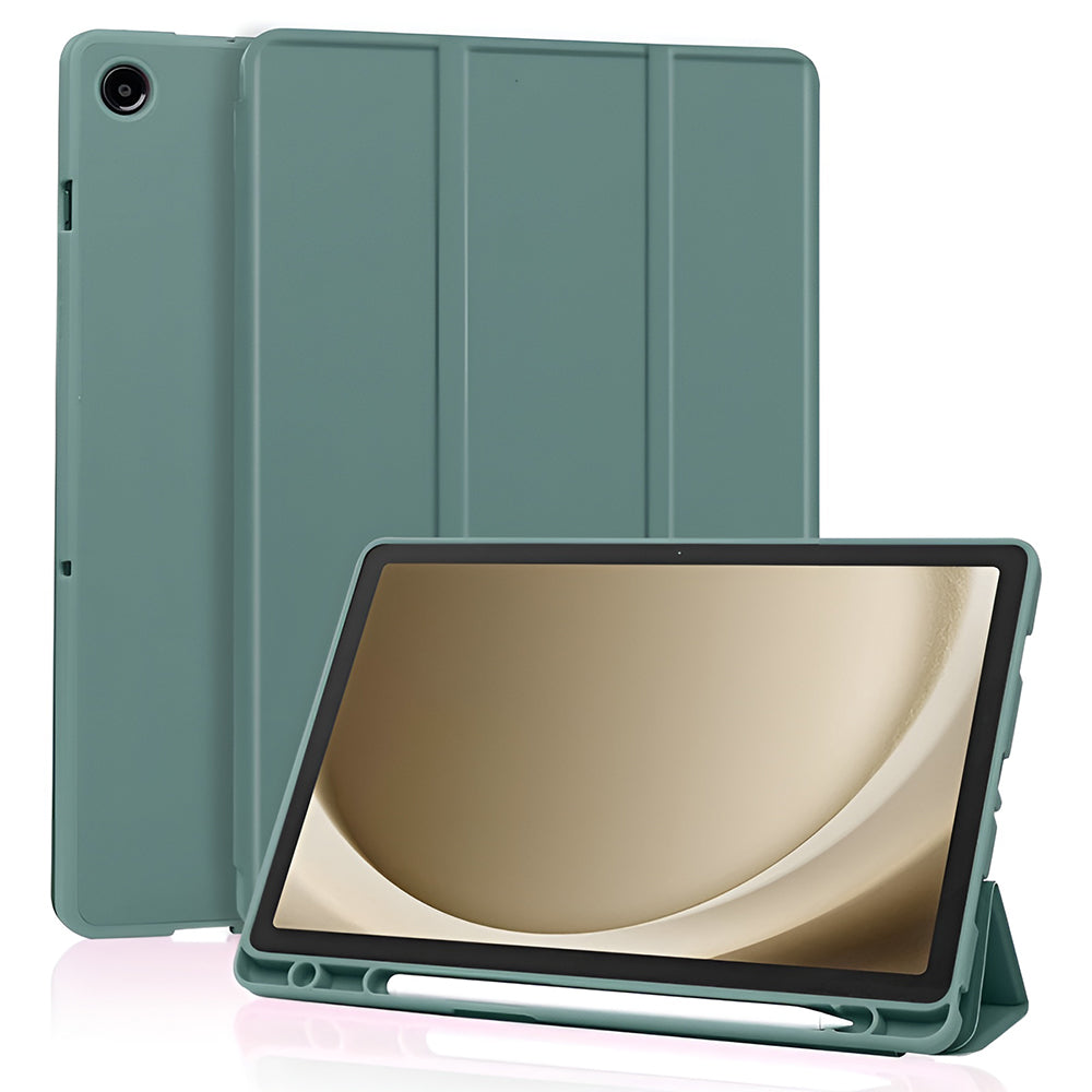Obal na Samsung Galaxy Tab A11+ / Tab A9+, Techsuit, Flex Trifold, Zelený