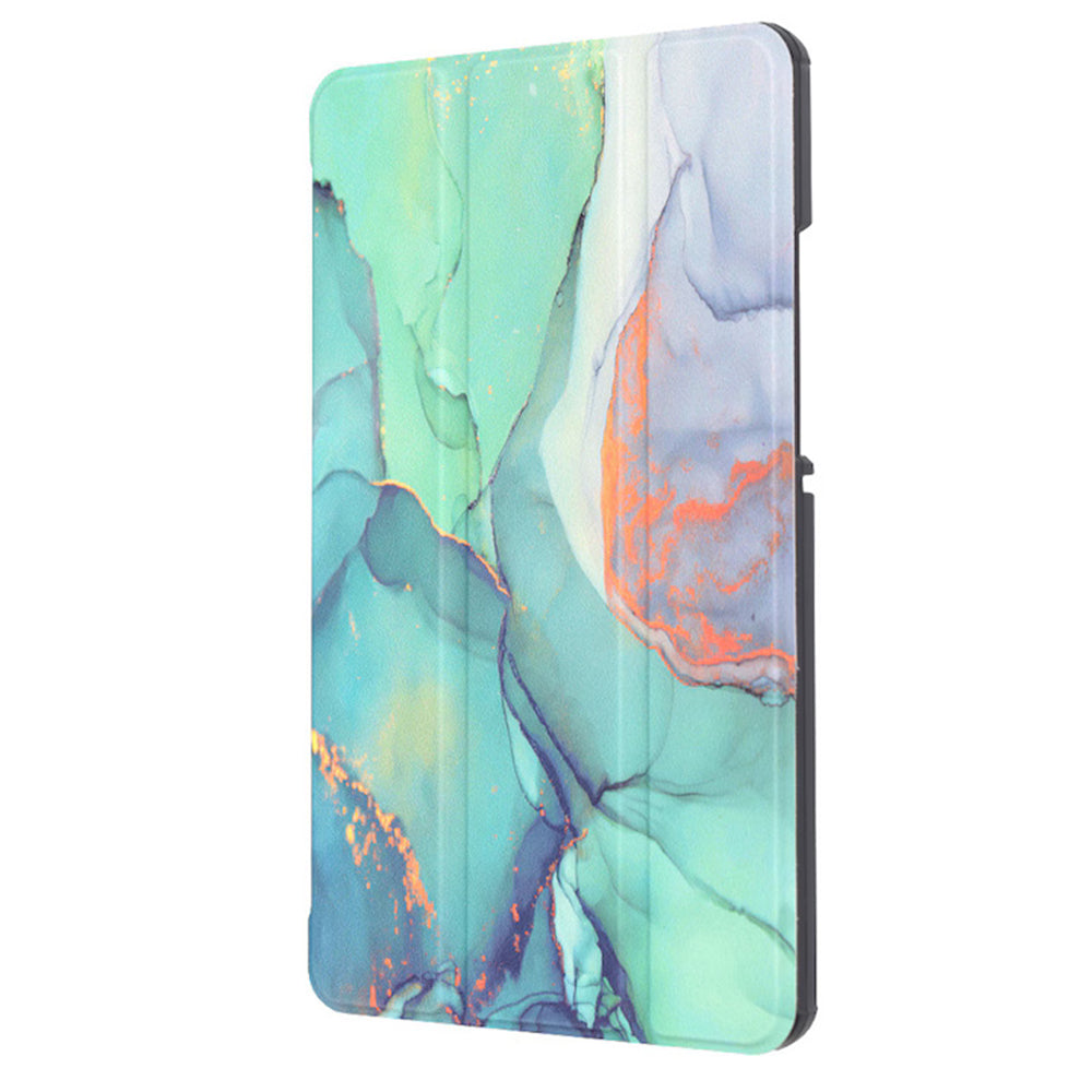 Obal na Samsung Galaxy Tab A11+ / Tab A9+, Techsuit, FoldPro Green Time, viacfarebný