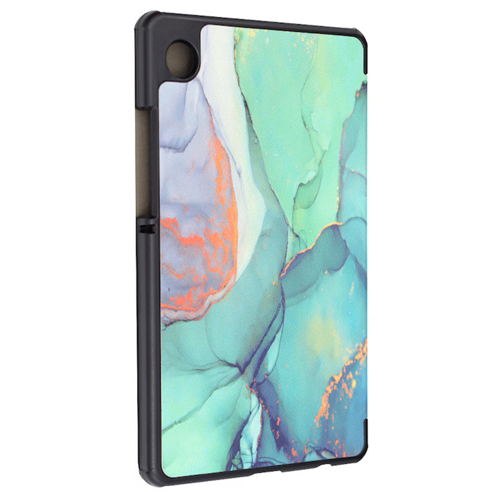 Obal na Samsung Galaxy Tab A11+ / Tab A9+, Techsuit, FoldPro Green Time, viacfarebný