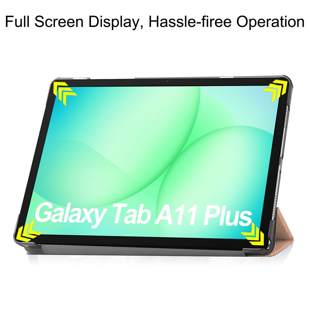 Obal na Samsung Galaxy Tab A11+ / Tab A9+, Techsuit, FoldPro, Ružová
