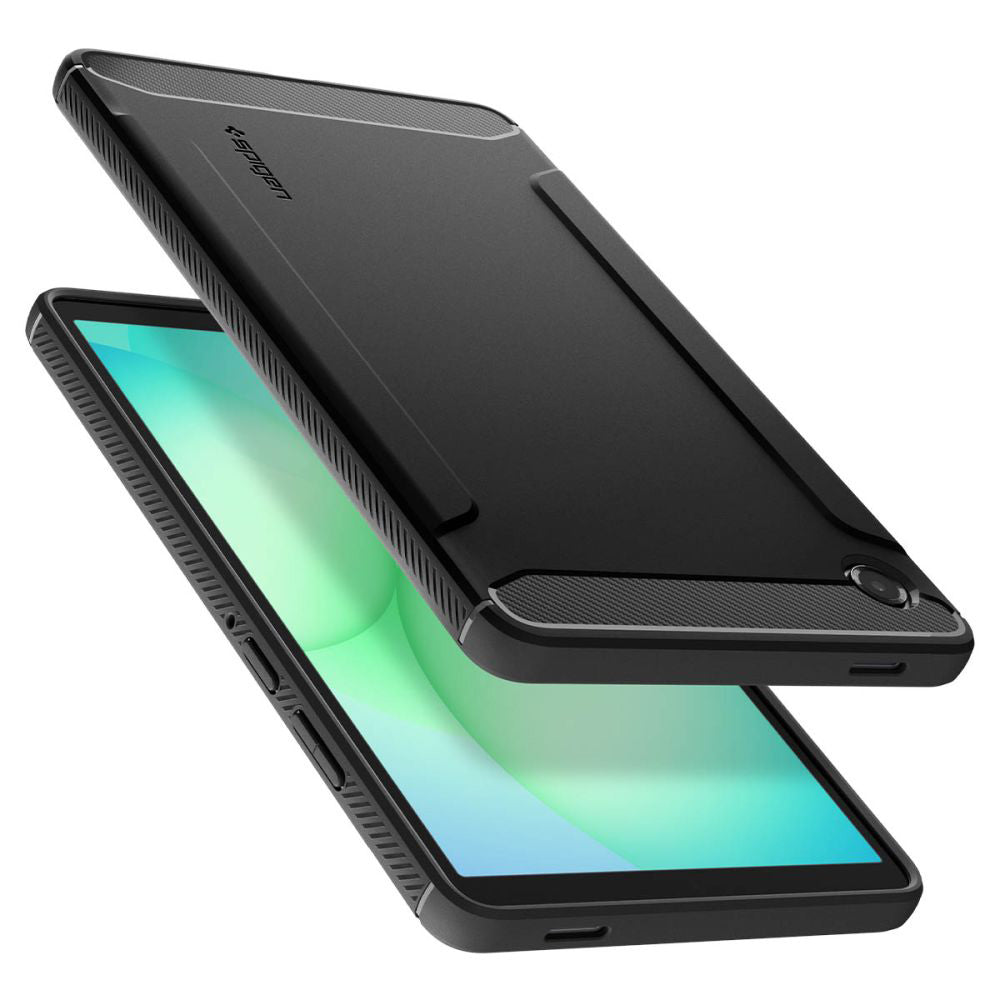 Case for Samsung Galaxy Tab A11, Spigen, Rugged Armor, Matte Black ACS10462