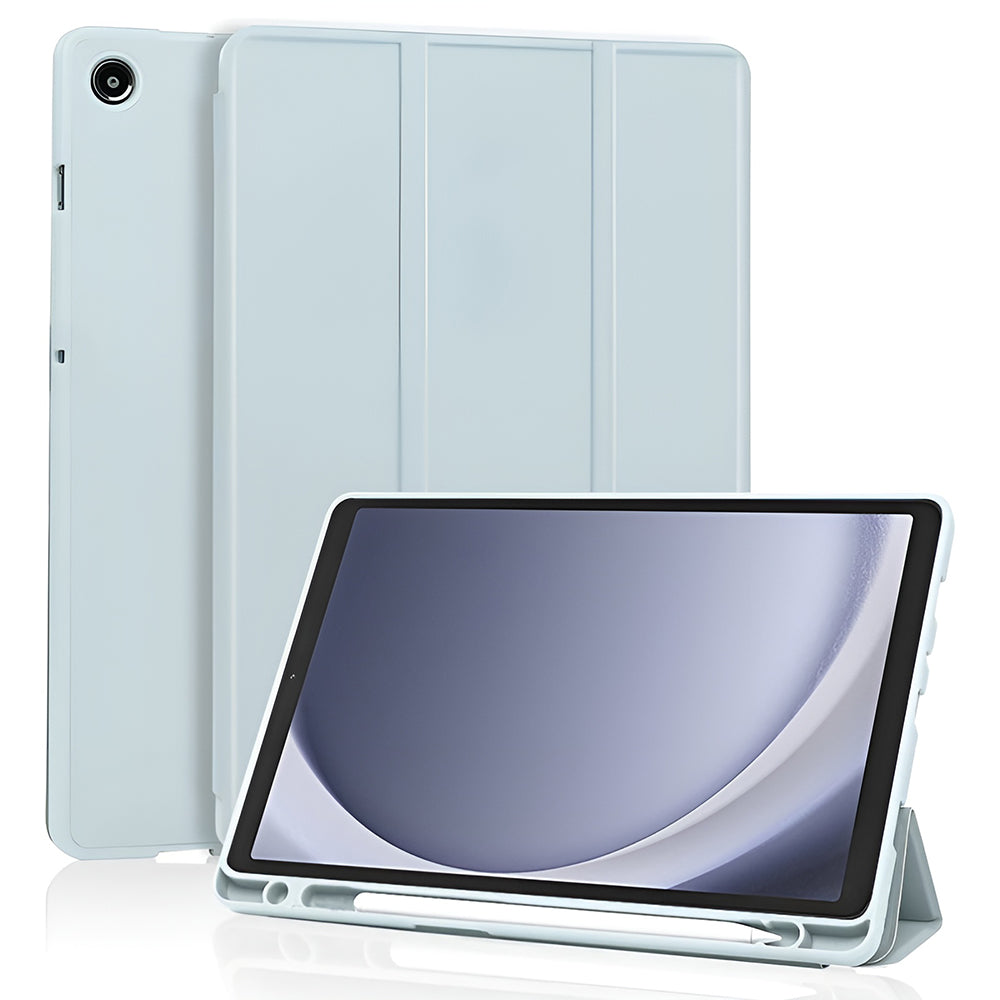 Puzdro pre Samsung Galaxy Tab A11 / Tab A9, Techsuit, Flex Trifold New Model, Modrá