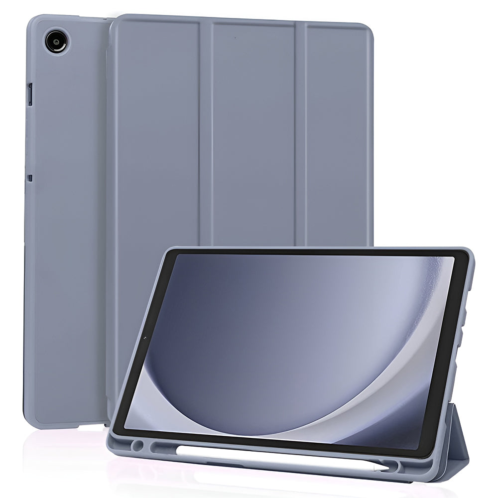 Puzdro pre Samsung Galaxy Tab A11 / Tab A9, Techsuit, Flex Trifold New Model, Fialová