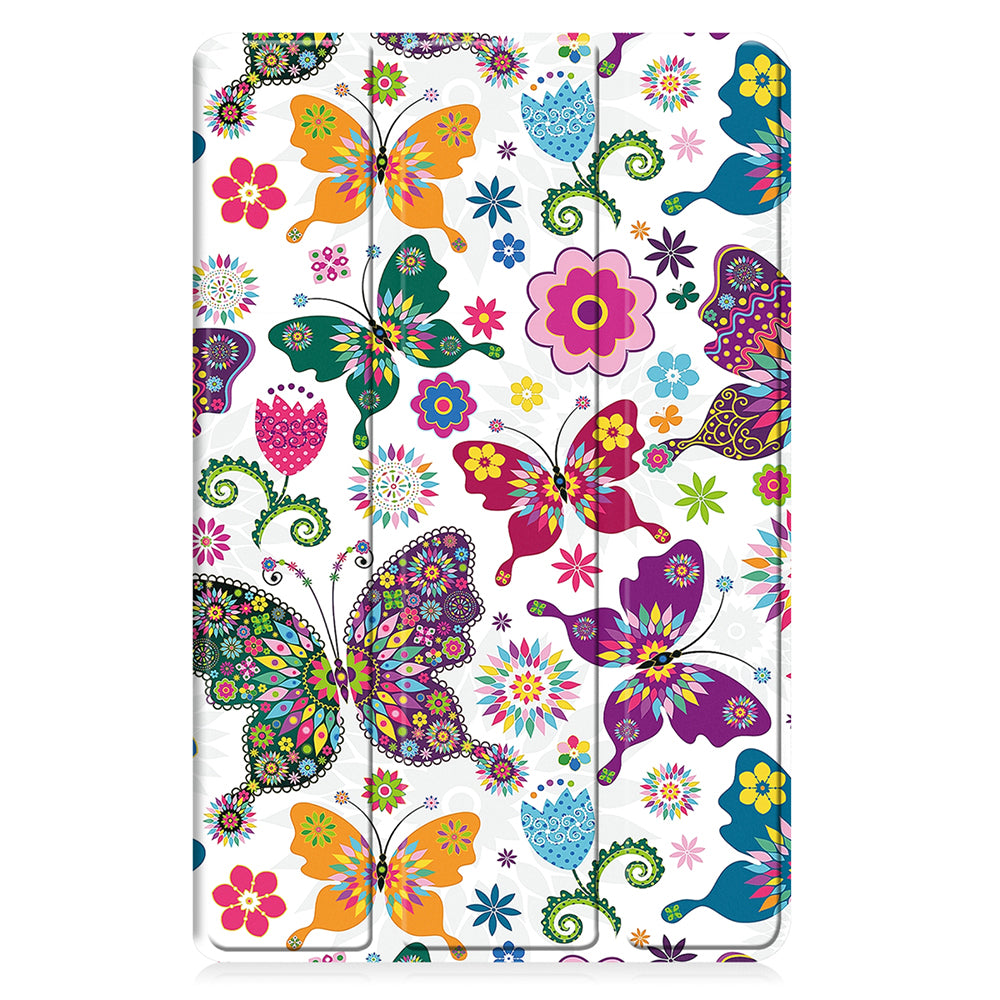 Obal na Samsung Galaxy Tab A11 / Tab A9, Techsuit, FoldPro Butterfly Nový model, Viacfarebný