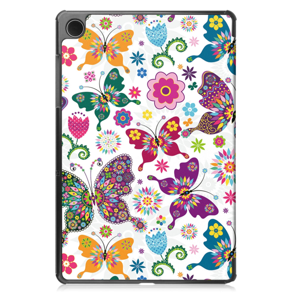 Obal na Samsung Galaxy Tab A11 / Tab A9, Techsuit, FoldPro Butterfly Nový model, Viacfarebný