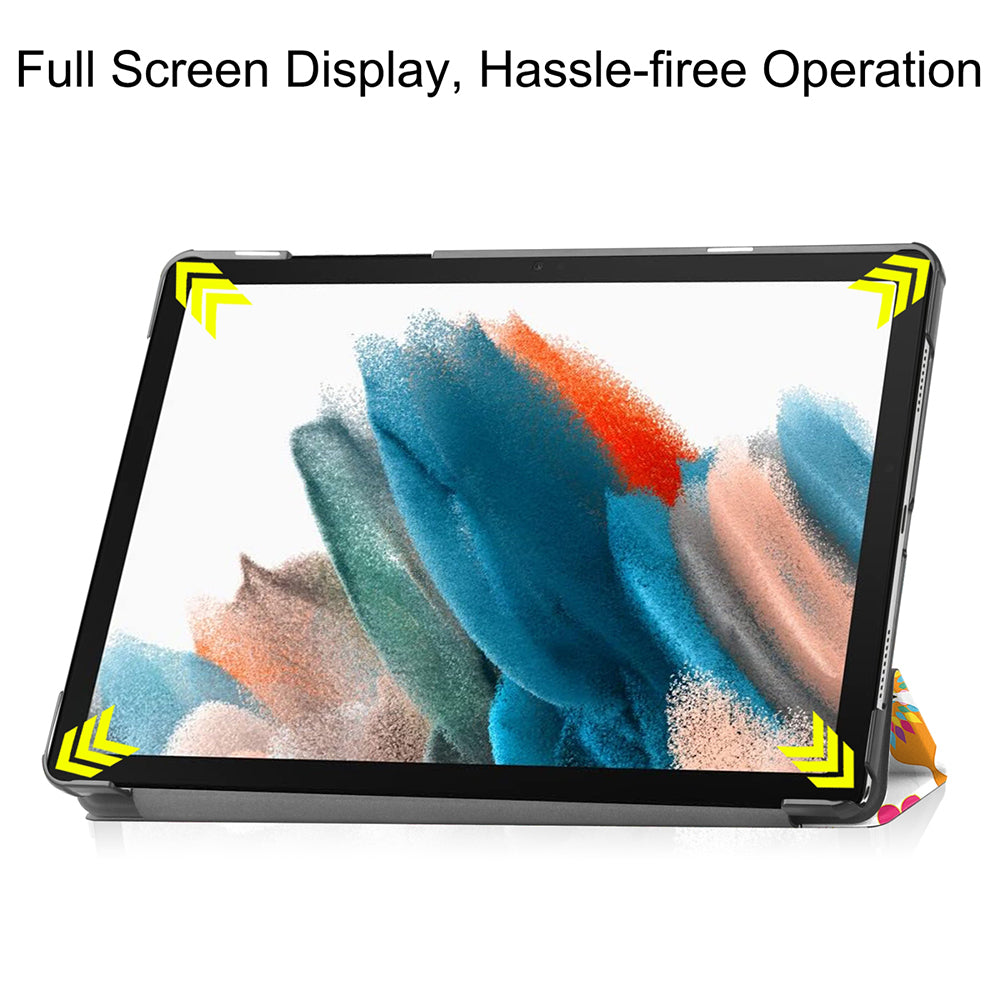 Obal na Samsung Galaxy Tab A11 / Tab A9, Techsuit, FoldPro Butterfly Nový model, Viacfarebný