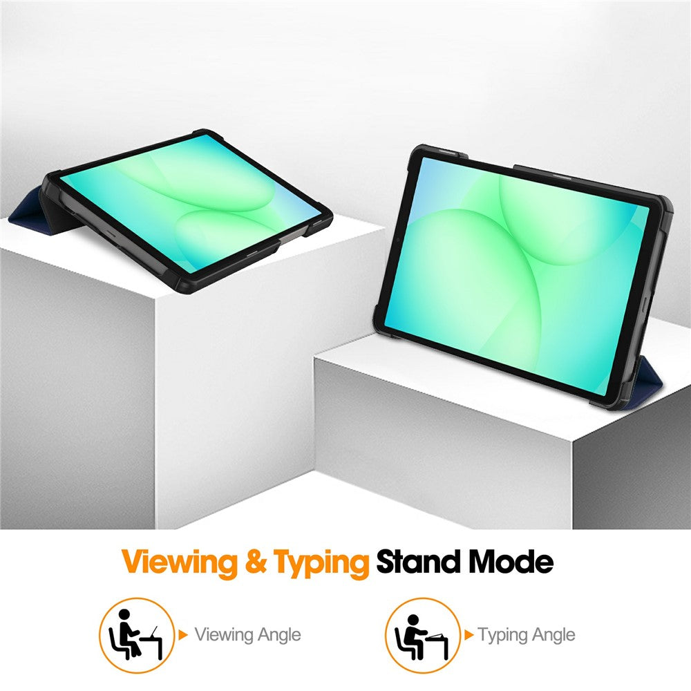 Obal na Samsung Galaxy Tab A11 / Tab A9, Techsuit, FoldPro Nový model, Modrý