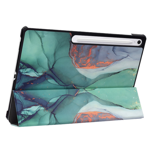 Obal na Samsung Galaxy Tab S10 FE+, Techsuit, FoldPro Green Time, viacfarebný