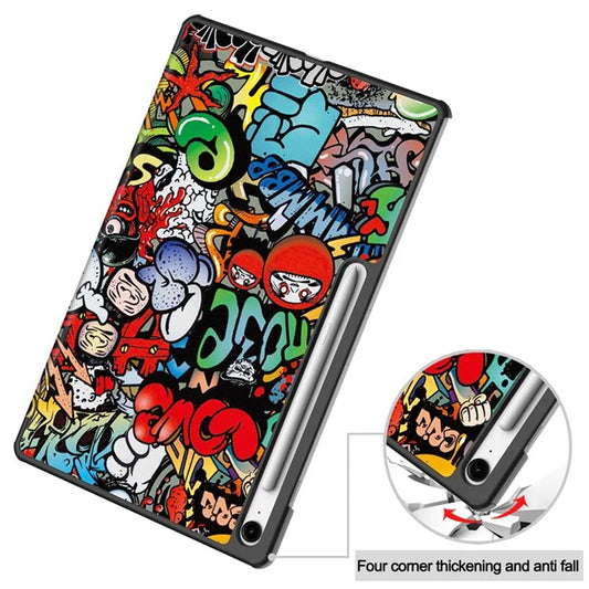 Obal na Samsung Galaxy Tab S10 FE+, Techsuit, FoldPro Urban Vibe, viacfarebný