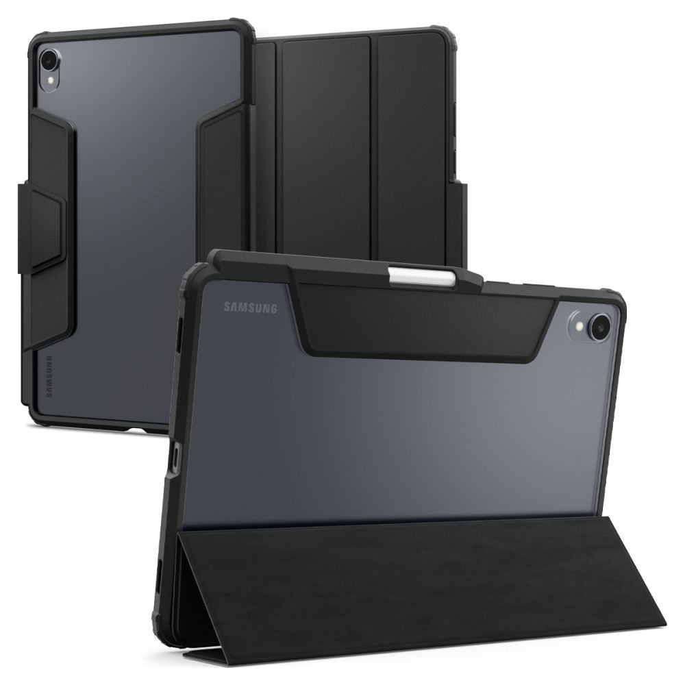 Puzdro pre Samsung Galaxy Tab S11, Spigen, Ultra Hybrid Pro, Čierne ACS10212