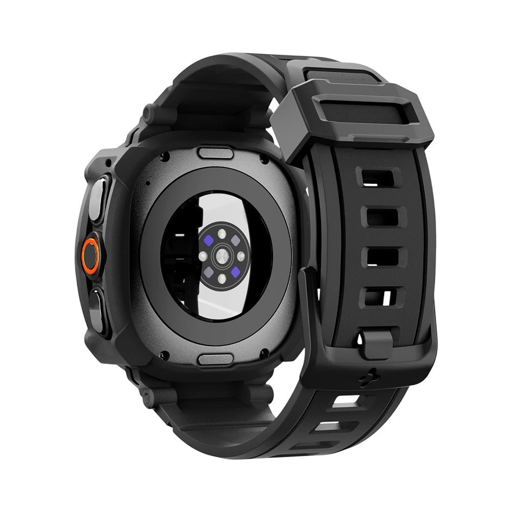 Puzdro pre Samsung Galaxy Watch Ultra2, Spigen, Rugged Armor Pro, Matná čierna ACS11612
