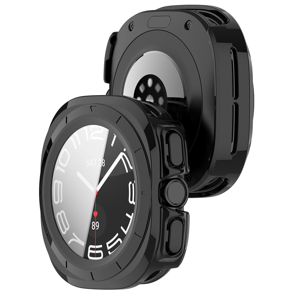 Puzdro pre Samsung Galaxy Watch Ultra2, Techsuit, Defense360 Pro, Čierne