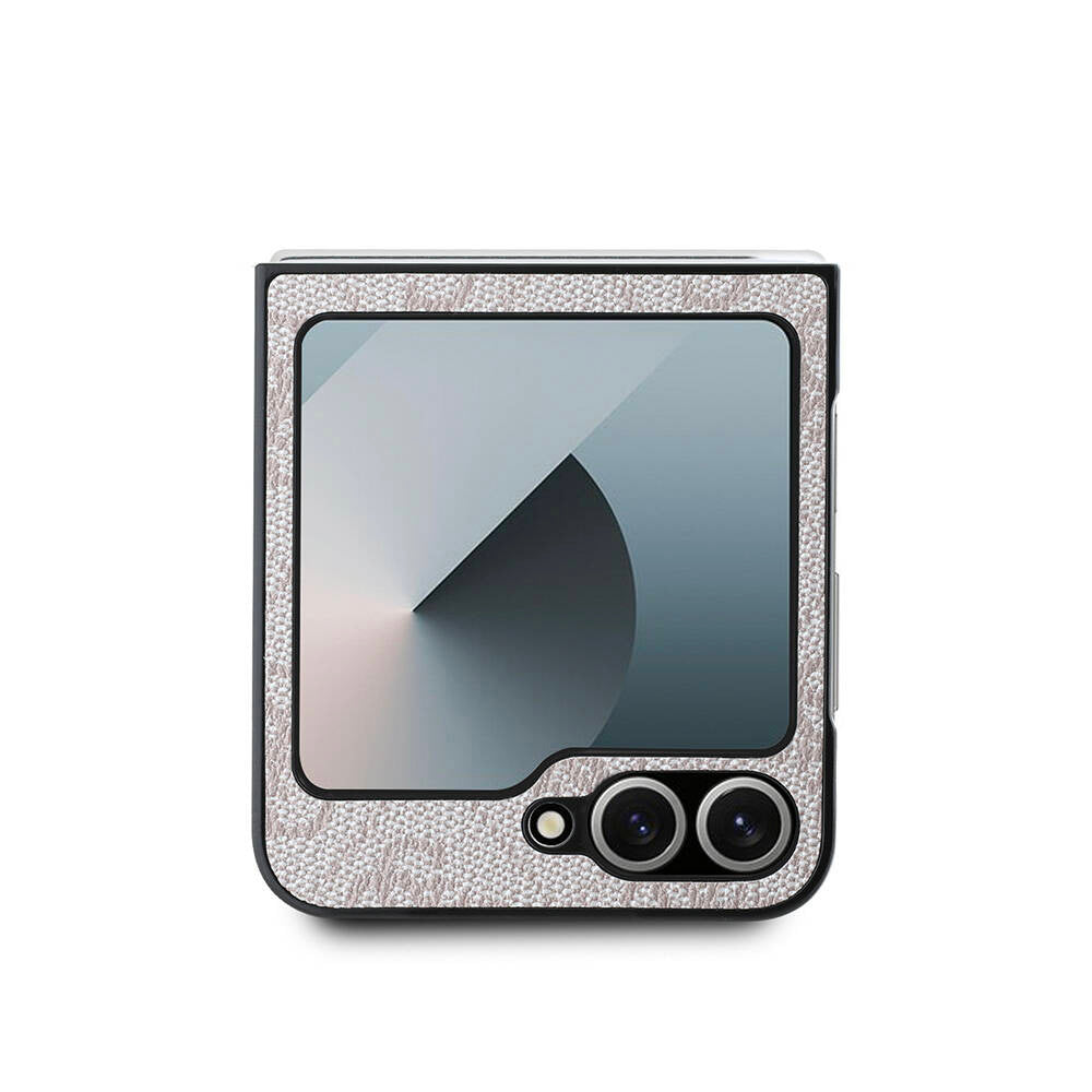 Puzdro pre Samsung Galaxy Z Flip7 FE F761 / Z Flip6 F741, Guess, 4G Metal Logo, Ružové