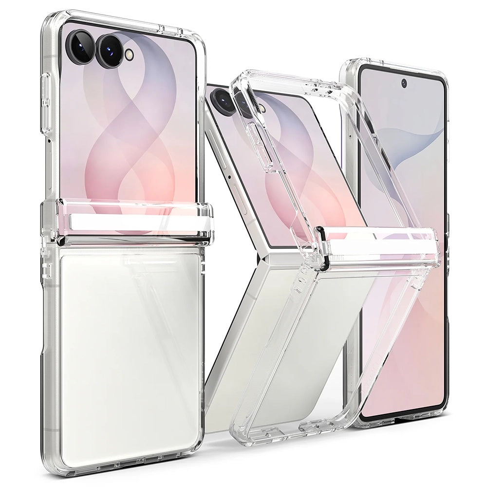 Puzdro pre Samsung Galaxy Z Flip8 F776, Ringke, Fusion Flap, Priehľadné