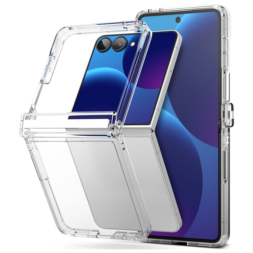 Puzdro pre Samsung Galaxy Z Flip8 F776, Ringke, Fusion Flap, Priehľadné
