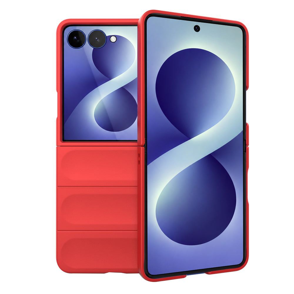 Puzdro pre Samsung Galaxy Z Flip8 F776, Techsuit, Magic Shield, Červené