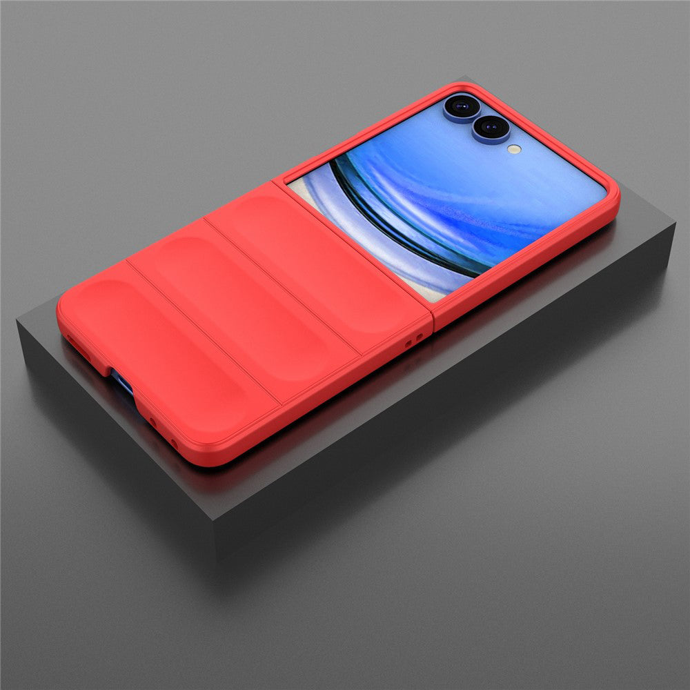 Puzdro pre Samsung Galaxy Z Flip8 F776, Techsuit, Magic Shield, Červené