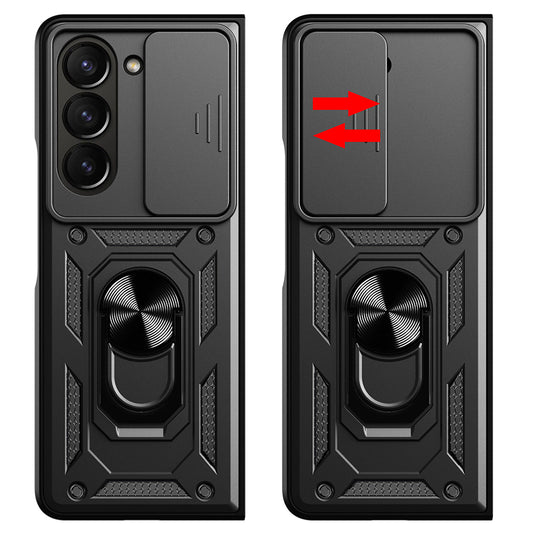 Puzdro pre Samsung Galaxy Z Fold5 F946, Techsuit, CamShield, Čierne