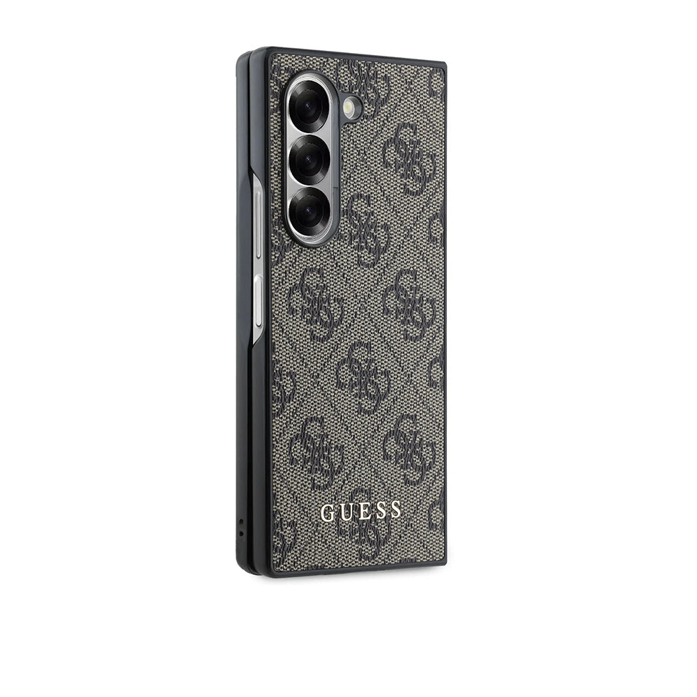 Puzdro pre Samsung Galaxy Z Fold6 F956, Guess, 4G, Hnedé