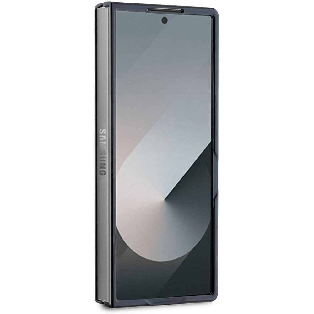 Puzdro pre Samsung Galaxy Z Fold6 F956, Guess, 4G Metal Logo, Hnedé